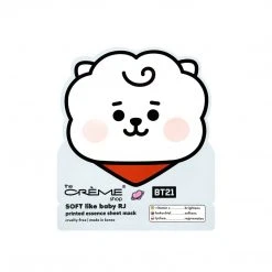 The Crème Shop X BT21 BABY New Arrivals SOFT Like Baby RJ Printed Essence Sheet Mask (Vitamin C, Bakuchiol, Lychee)