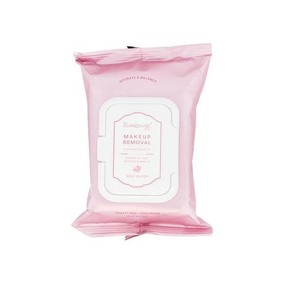 The Crème Shop Skincare Clear The Way! Rose Water Pre-Wet Towelettes The Crème Shop Skincare Clear The Way! Rose Water Pre-Wet Towelettes