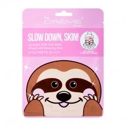 The Crème Shop Skincare Slow Down, Skin! Animated Sloth Face Mask - Renewing Rose