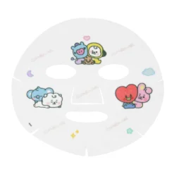The Crème Shop X BT21 BABY GLOWY Like UNIVERSTAR Printed Essence Sheet Mask (Glycerin, Polyglutamic Acid, Apple Extract) New Arrivals