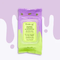 The Crème Shop Power Fusion Cleansing 30 Pre-Wet Towelettes - Witch Hazel & Tea Tree